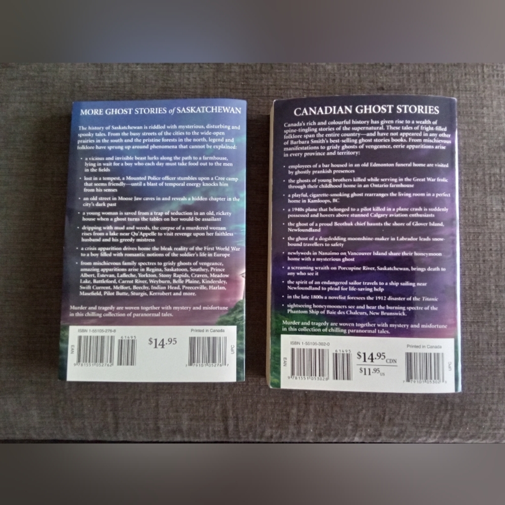 Ghost Stories Of Saskatchewan and Canada Book Set - Picture 2 of 5